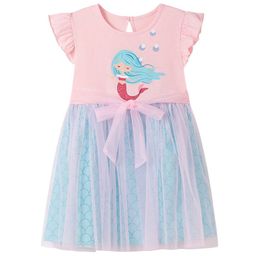 StyleCast x Revolte Girls Graphic Print Net A-Line Dress-image-9