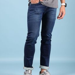 V-Mart Men Light Fade Denim Mid-Rise Jeans-picture-30