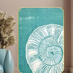 Myntra Elegant Homes Blue & White 1 Piece Wood Other Wall Paintings-11