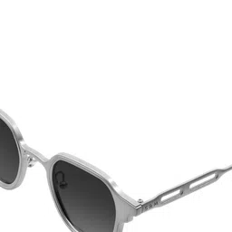 SAM & MARSHALL Unisex Round Sunglasses with UV Protected Lens image 4