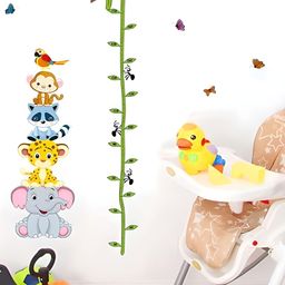 Asian royal Yellow & Green Birds and Animals Printed Self Adhesive Decals and Stickers-image-23