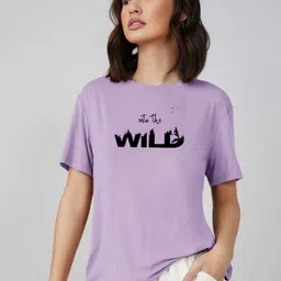 BOMBAE TEES Women Varsity Dyed V-Neck Drop-Shoulder Sleeves Bio Finish Pockets T-shirt-picture-24