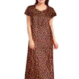 AAKARSHANA Printed Maxi Nightdress-picture-19