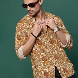 SHOWOFF Men Standard Slim Fit Opaque Printed Casual Shirt-picture-39