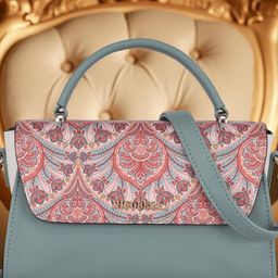 Nicoberry Printed Bucket Sling Bag with Tasselled-image-28
