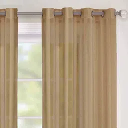 Dekor World Multicoloured Set of 2 Sheer Window Curtain image 3