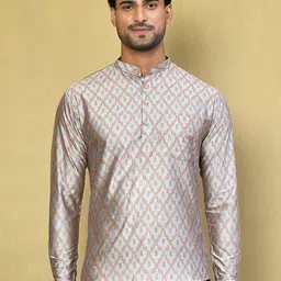 Arihant Rai Sinha Men Printed Cotton Kurta-picture-34