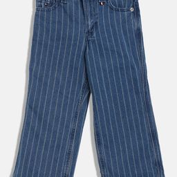 Tommy Hilfiger Girls Cotton Wide Leg Jeans-image-19