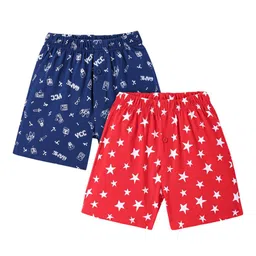 Honeyhap Boys Pack Of 2 Printed Pure Cotton Boxer-image-33