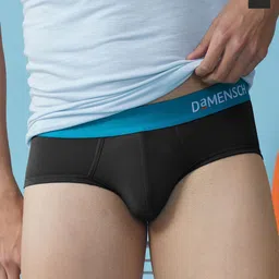 DAMENSCH Pack Of 2 Low Rise Anti Odor Stretchable Basic Briefs BR1090-MX2333-image-42