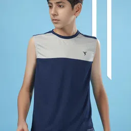 Technosport Boys Colourblocked UPF50 Slim Fit T-shirt-image-48