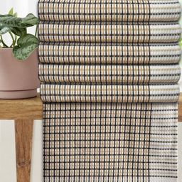 Athom Living Brown & White 5 Printed Cotton 210 GSM Bath Towel-image-32