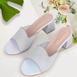 CORSICA Women Textured Block Sandals-93