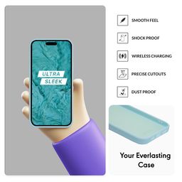 SPRIG Solid Printed iPhone 15 Plus Back Case Mobile Accessories image 5