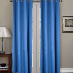 Myntra Elegant Homes Blue 2 Pieces Printed Blackout Door Curtain-20