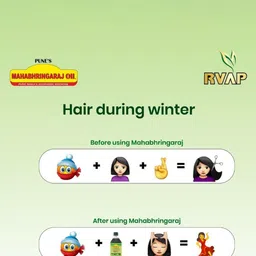 mahabhringaraj oil Mahabhringaraj Set Of 4 Hair Oil For Dandruff - 100 ml Each image 2