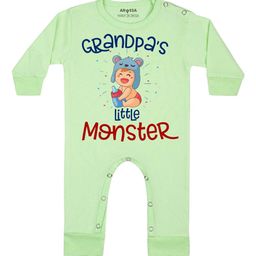 Arvesa Grandpa Little Monster Printed Bodysuit-picture-24