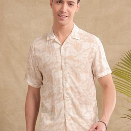 THINC Men Tropical Printed Casual Shirt-image-30