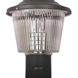 BENE Grey Cylindrical Shaped Self-Assembly Outdoor Lamps-1