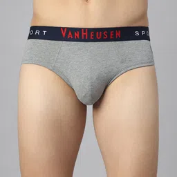 Van Heusen Men Solid Plush Back Elasticized Waistband Ultra Soft Briefs-picture-6