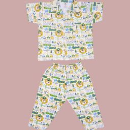 Yellow Bee Boys Printed Night suit-picture-34