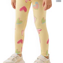 Juniors by Babyshop Girls Pack Of 2 Printed Cotton Ankle Length Leggings-image-9