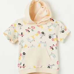 Juniors by Lifestyle Boys Printed Hooded Applique T-shirt-33