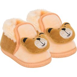 NESKA MODA 6 To 12 Months Baby Boys & Girls Teddy Face Velvet Baby Booties-4