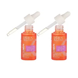 Lotus Professional Set Of 2 Retemin Plant Retinol + Vitamin C Brightening Facial Oil 28 ml-18