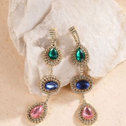 KPOP Contemporary Drop Earrings-image-17