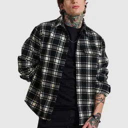 Snitch Men Checked Tailored Jacket-3