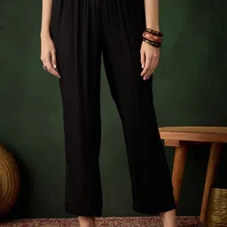 Sangria High Rise Trousers-image-2