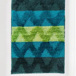 CROWN MATTINGS Green 1400 GSM Microfibre Bath Rugs-picture-6