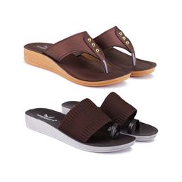 BERSACHE Women Open Toe Flats-image-75