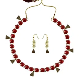 Vidhya Kangan Gold-Toned Brass Necklace-image-83