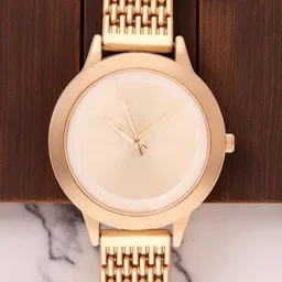 SZN Women Rose Gold Dial & Stainless Steel Straps Analogue Watch-picture-16