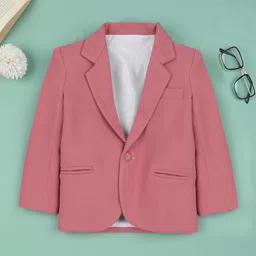 Ridokidz Boys Self-Design Single-Breasted Casual Blazer-image-56