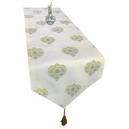 pink parrot Pinkparrot 12x70 inch jacquard silk table runner-picture-21