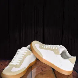 OZJI Men Colourblocked Round Toe Sneakers-picture-20