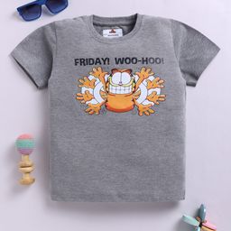 YK X Minute Mirth Boys Garfield Printed Cotton T-Shirt-picture-26