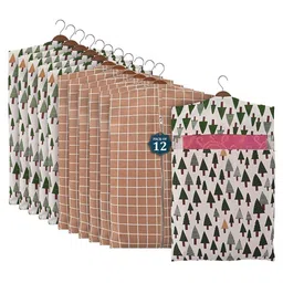 Kuber Industries Brown Set of 6 Regular Multi-Utility Organisers-8