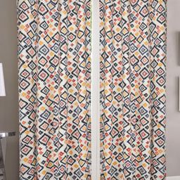 Dekor World Multicoloured Set of 2 Long Door Curtain-50