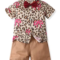 StyleCast x Revolte Boys Printed Shirt with Shorts-image-60