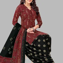 SIMPLYETHNIC Floral Printed Unstitched Dress Material-picture-10