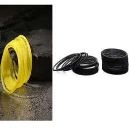 1ST TIME Set Of 36 Yellow Alloy Artificial Stones & Beads Bangles-picture-22