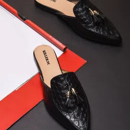 Killer Women Mules with Tassels Flats-image-87