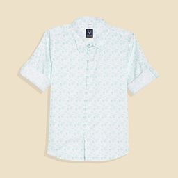 Allen Solly Junior Boys Slim Fit Printed Casual Shirt-picture-11