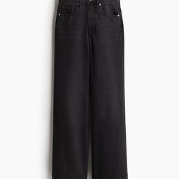 H&M Feather Soft Super Wide Ultra High Jeans-image-91