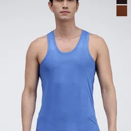 AMUL COMFY Pack Of 3 Pure Cotton Undershirt Innerwear Vests AC-CVESTRN-CB-SB-LB-XS-3PC-image-87