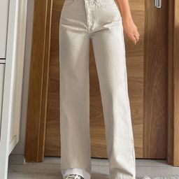 HIGH BUY Women Straight Fit High-Rise Jeans-image-87